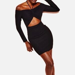 New Royalty By Maluma Knit Cutout Dress Size Medium